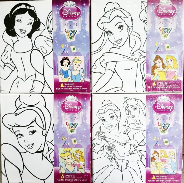 Disney Prinzessinnen: Einzelne Bilder - Malen und Träumen!